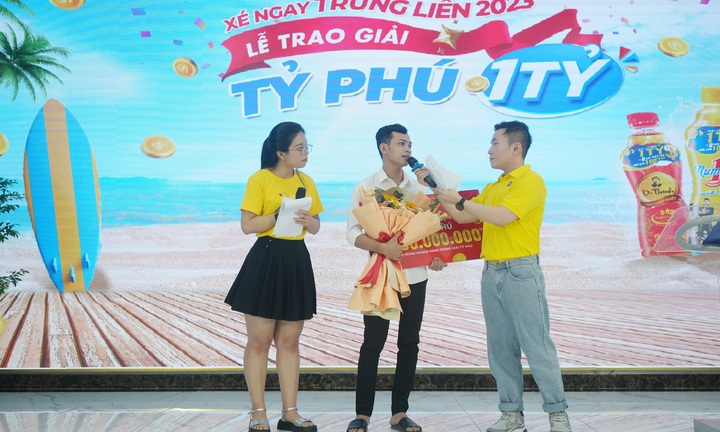 Bất ngờ trúng 1 tỷ đồng khi uống Number 1