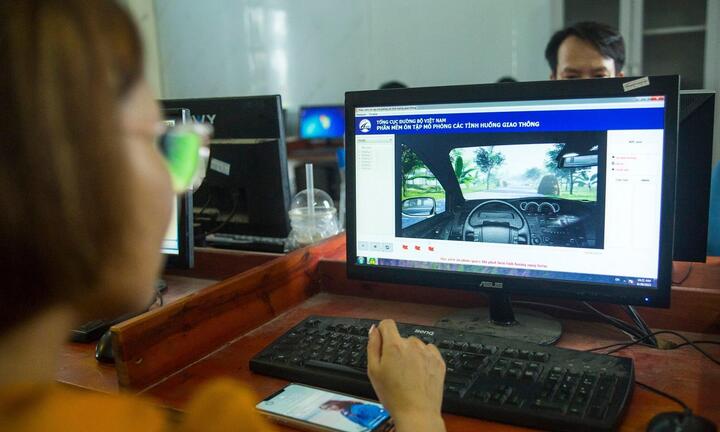Đề xuất thí điểm học online đào tạo lái xe