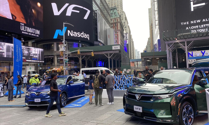 Cổ phiếu VFS lập đỉnh mới, vốn hóa VinFast đạt hơn 113 tỷ USD