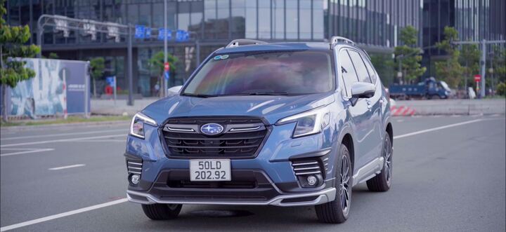  Subaru Forester - mẫu SUV đáng mua với hàng loạt trang bị an toàn