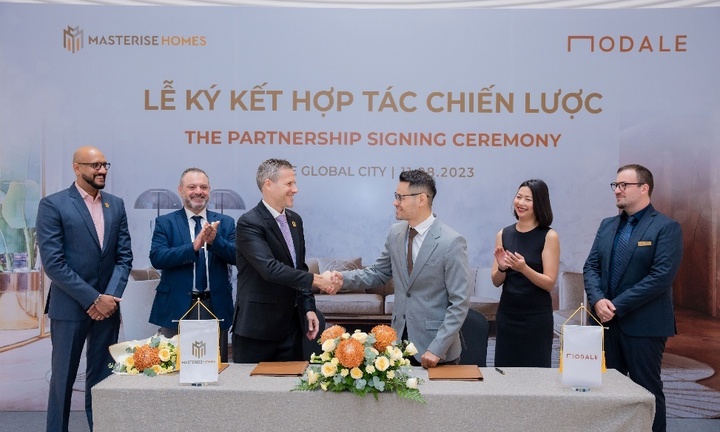 Masterise Homes hợp tác với nhà phân phối độc quyền nội thất hàng hiệu Modale