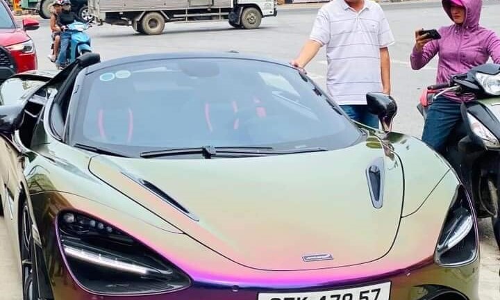 Siêu xe McLaren lần đầu đăng ký biển số Nghệ An