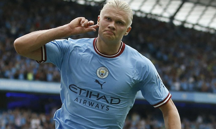 Kết quả Ngoại Hạng Anh: Haaland lập hat-trick, Man City củng cố ngôi đầu