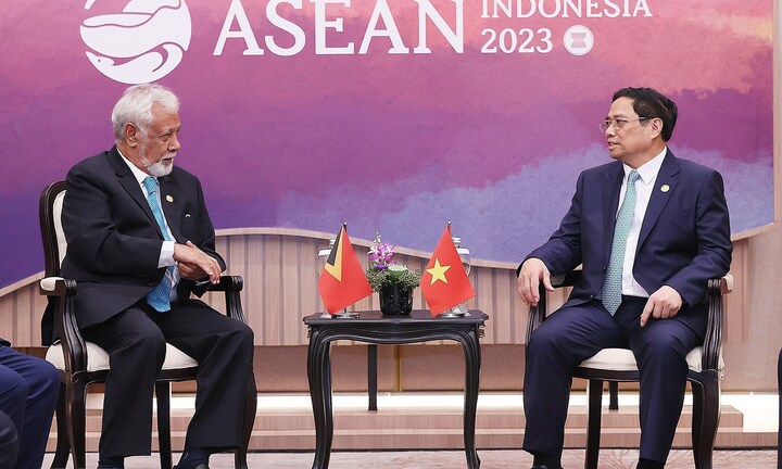 Thủ tướng Phạm Minh Chính tiếp xúc song phương với các đối tác