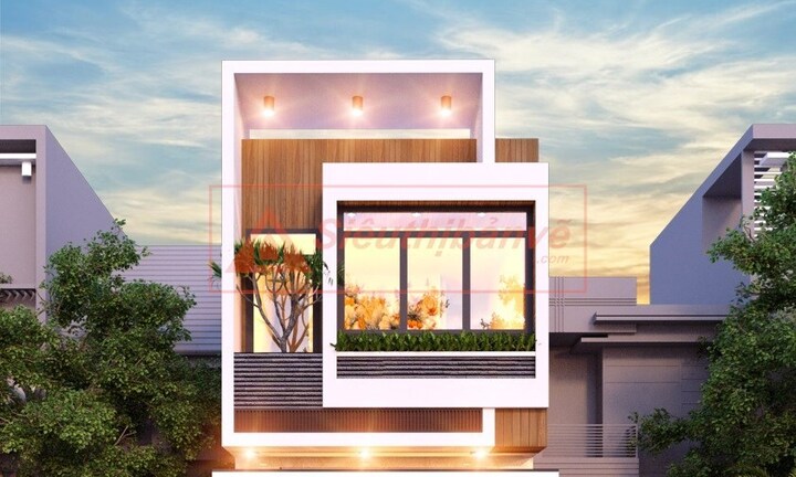 Một số mẫu thiết kế mặt tiền nhà ống đẹp nhất trong năm