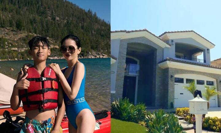 Lệ Quyên khoe biệt thự ở Mỹ để dành cho quý tử 