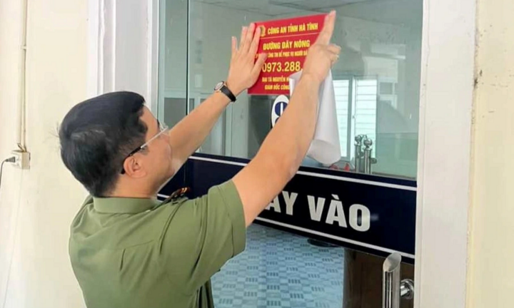 Giám đốc Công an Hà Tĩnh công khai số điện thoại cá nhân