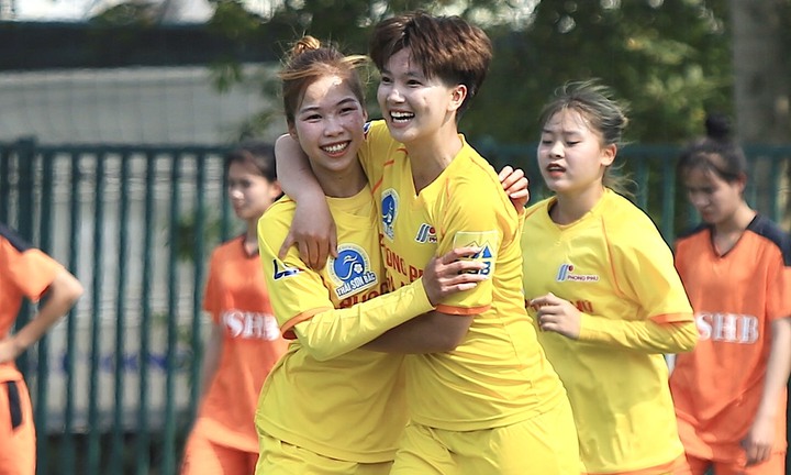 Phong Phú Hà Nam vô địch giải U19 nữ Quốc gia 2023 trước 2 vòng đấu