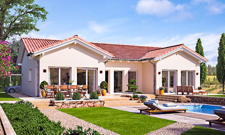 Các mẫu biệt thự nhà vườn cấp 4 đẹp nhất năm nay