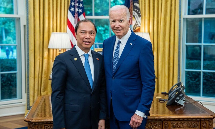 Điểm nhấn trong chuyến thăm Việt Nam của Tổng thống Mỹ Joe Biden
