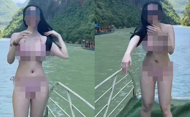 Hà Giang cấm mặc bikini trên tàu, thuyền du lịch sông Nho Quế