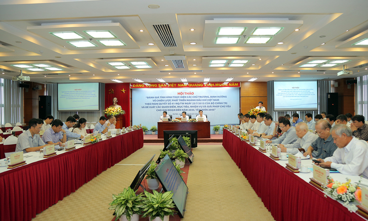 PVN tổ chức hội thảo đánh giá định hướng chiến lược phát triển ngành dầu khí