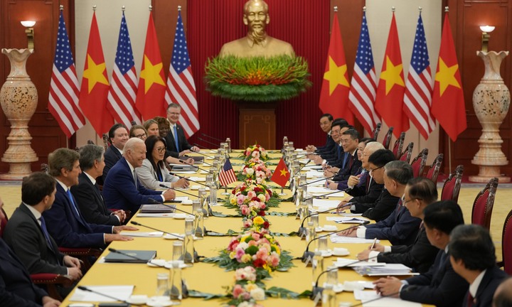 Tuyên bố chung nâng cấp quan hệ Việt Nam-Hoa Kỳ lên Đối tác Chiến lược Toàn diện