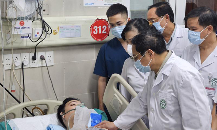 Sức khoẻ đa số bệnh nhân trong vụ cháy chung cư mini diễn biến tích cực