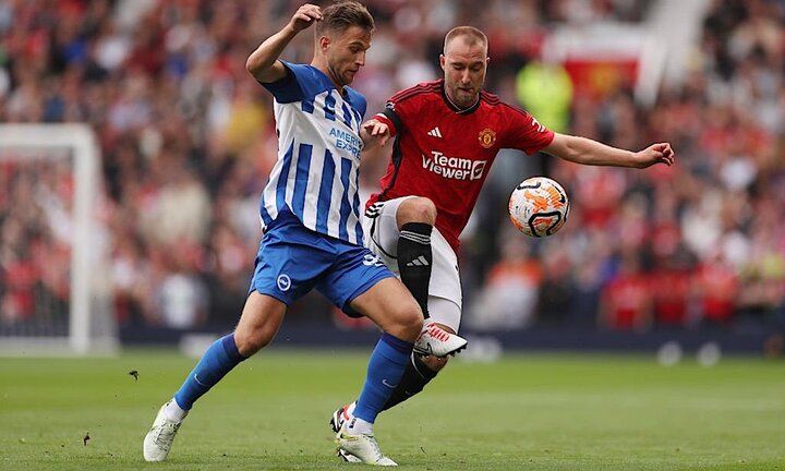 Trực tiếp bóng đá Man Utd 1-3 Brighton: Sao trẻ toả sáng