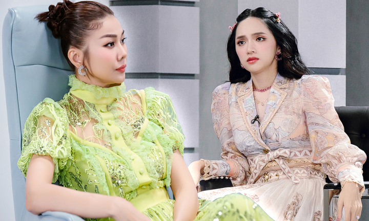 Bị loại 'gà chiến', Thanh Hằng chúc Hương Giang: Kéo dài niềm vui lâu hơn chút