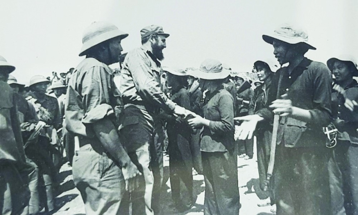 Đất thép Vĩnh Linh không quên hình ảnh Fidel bên bờ sông Tuyến
