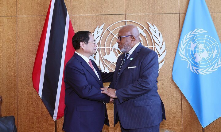 Thủ tướng Chính phủ gặp Chủ tịch Đại hội đồng Liên hợp quốc Dennis Francis