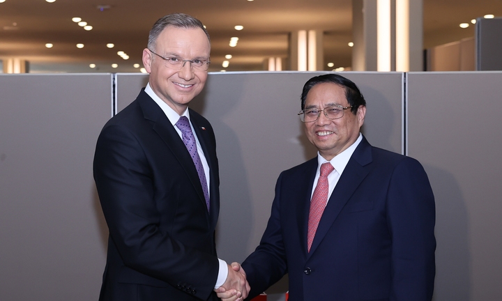 Thủ tướng Phạm Minh Chính hội kiến Tổng thống một số nước châu Âu