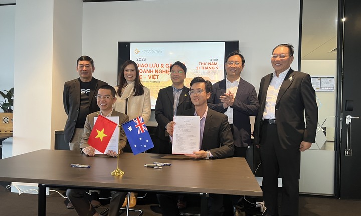 Giao lưu hợp tác giữa doanh nghiệp Việt Nam-Australia bên thềm TECHFEST 2023