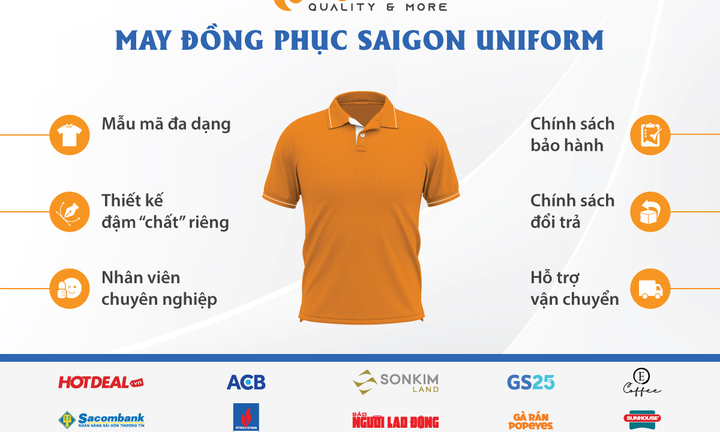 Saigon Uniform - Bí quyết ghi dấu ấn trong mắt khách hàng may đồng phục