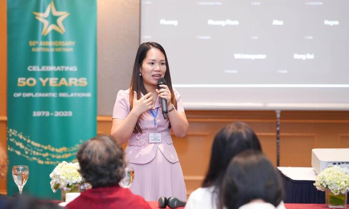 Diễn đàn 'Phát triển có trách nhiệm' cùng cựu sinh Australia