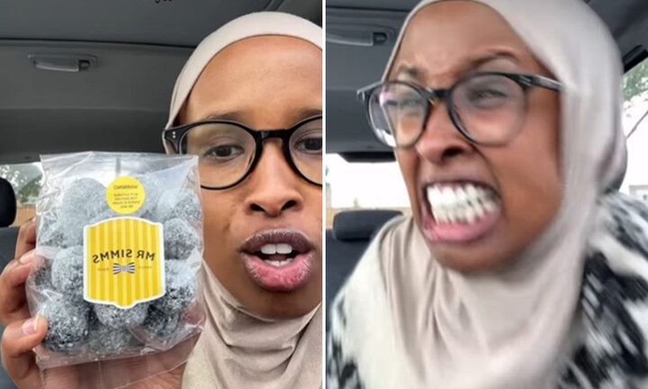 Phì cười với phản ứng của nữ YouTuber khi thử viên kẹo chua nhất thế giới