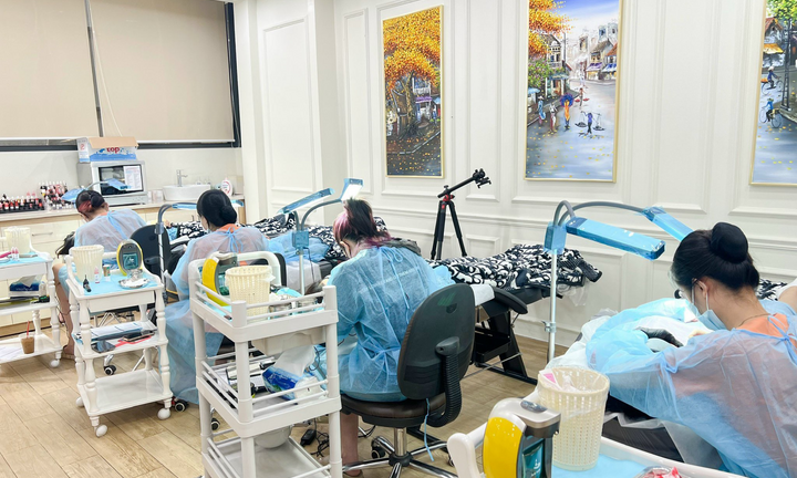 Phun xăm thẩm mỹ tại Thẩm mỹ viện Mira Beauty Academy
