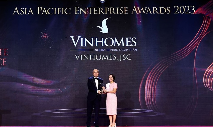 Vinhomes giành cú đúp tại giải thưởng doanh nghiệp châu Á 2023