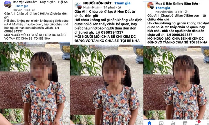 Quảng Nam bác thông tin bé gái đi lạc ở Hội An