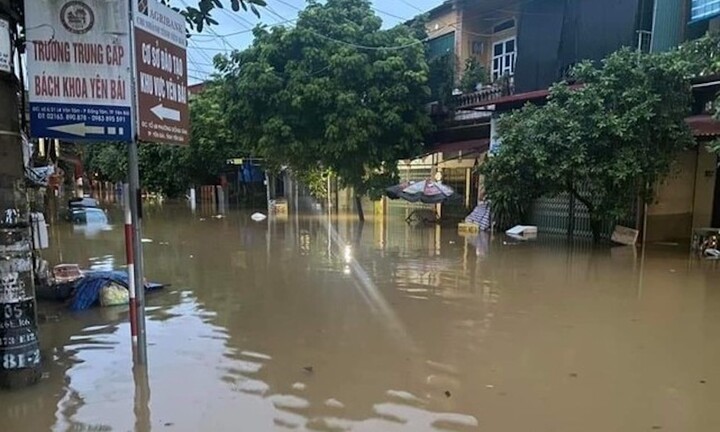 Ngập lụt, sạt lở ở Yên Bái, 2 người thiệt mạng