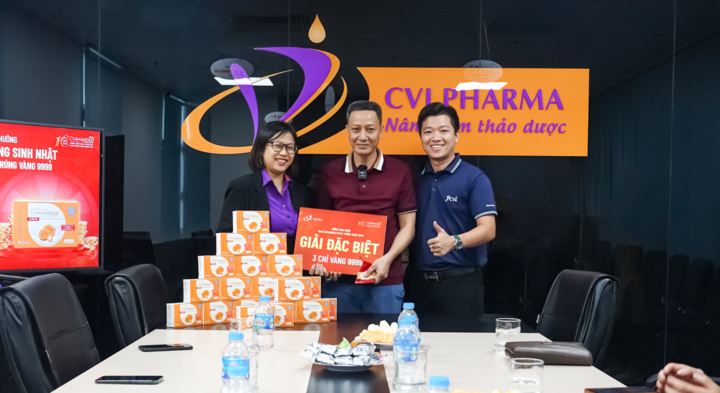 Thêm một khách hàng trúng 3 chỉ vàng 9999 khi mua CumarGold New