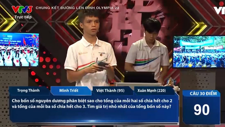 Tình huống 'nhường' quyền trả lời tại Olympia gây tranh cãi, ban tổ chức nói gì?