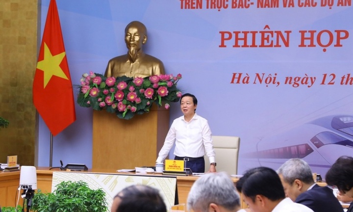 Phó Thủ tướng: 'Đầu tư cho đường sắt cao tốc là đầu tư cho tương lai'