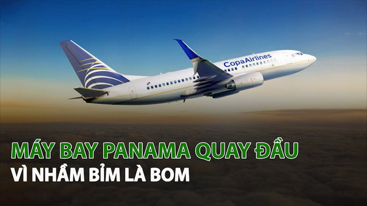Nhầm bỉm là bom, máy bay Panama hạ cánh khẩn cấp