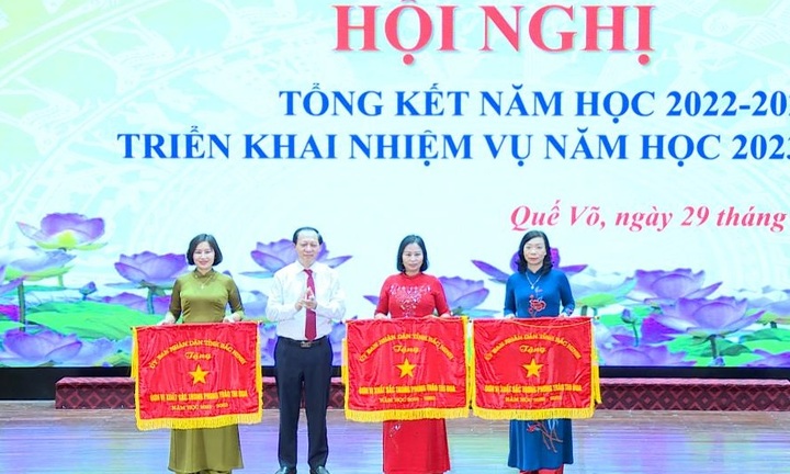 Bắc Ninh: Thị xã Quế Võ tổng kết năm học 2022 - 2023