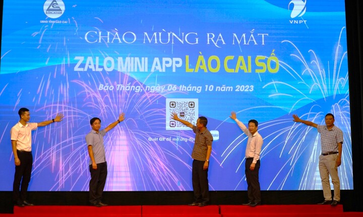 Xây dựng mini app 'Lào Cai Số' trên Zalo: Người dân ở đâu, chính quyền ở đó