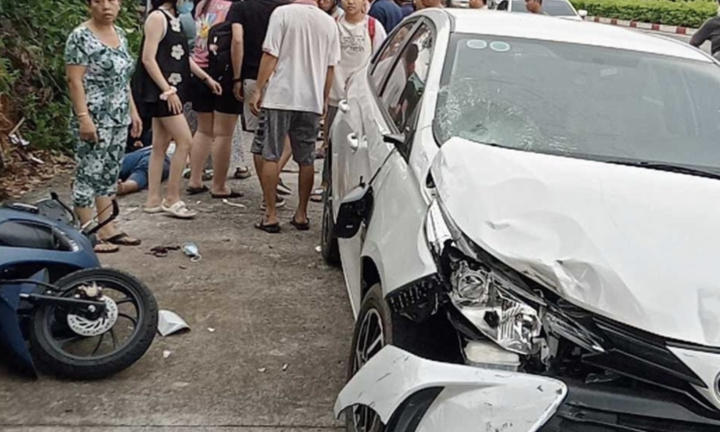 Ô tô đâm loạt xe máy trên vỉa hè ở Bình Dương: Tài xế vi phạm nồng độ cồn
