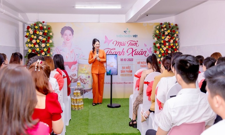 Chủ tịch Rita Phương khai trương văn phòng Thiên Nhiên Việt Group