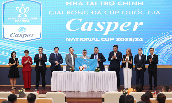 Casper Việt Nam là nhà tài trợ chính Cúp Quốc gia 2023/24