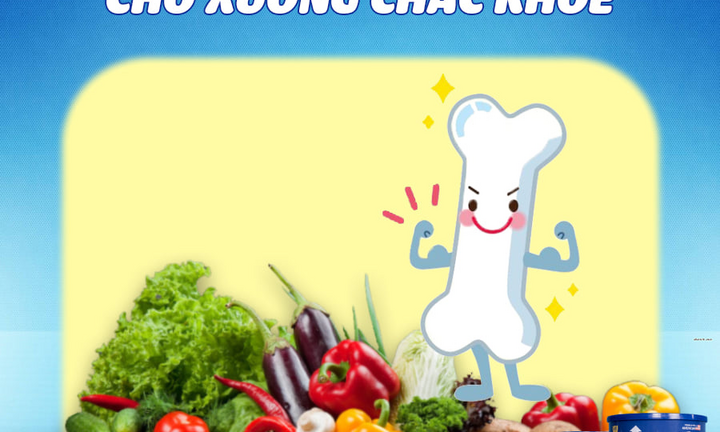 Bổ sung canxi giúp trẻ phát triển chiều cao hiệu quả