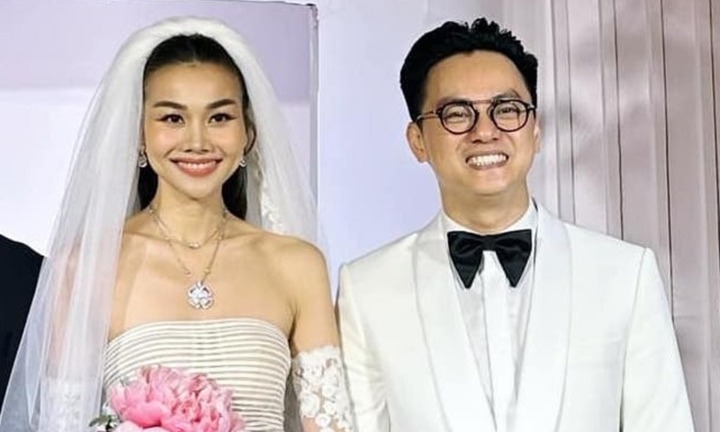 Thanh Hằng nói trong đám cưới: Hôm nay tôi muốn công khai người đàn ông của mình