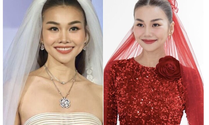 Hình ảnh hiếm của siêu mẫu Thanh Hằng trong ngày cưới