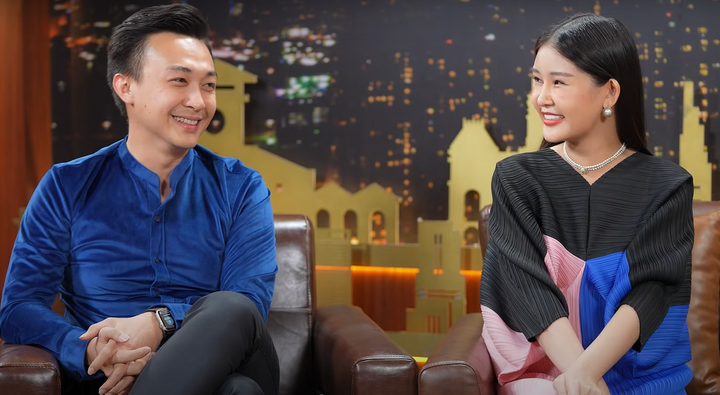 Hoa hậu Ngân Anh kể quá trình chinh phục trái tim chồng MC