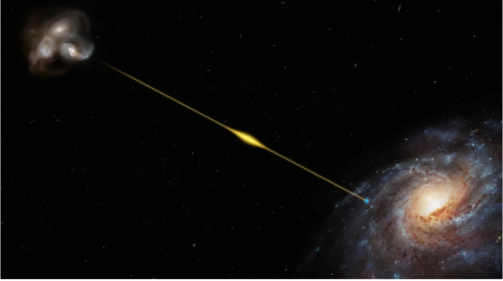 Bắt được tín hiệu vô tuyến truyền từ 8 tỷ năm trước đến Trái đất