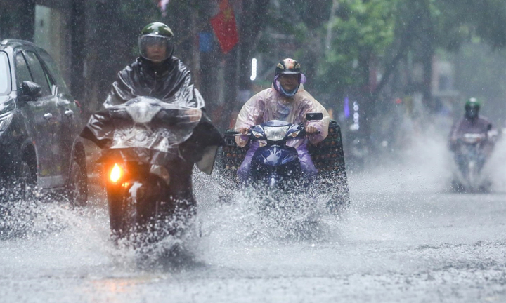 Khi nào miền Bắc hứng mưa to?