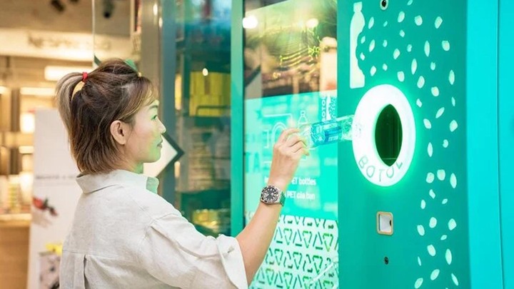 Trải nghiệm máy tái chế vỏ chai nhựa tại chỗ đầu tiên ở Việt Nam