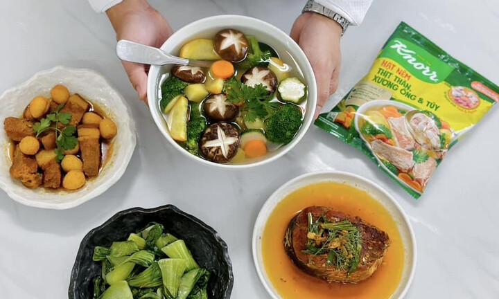 Nấu ăn giảm mặn chuẩn ‘healthy & balance’ với mini app Knorr