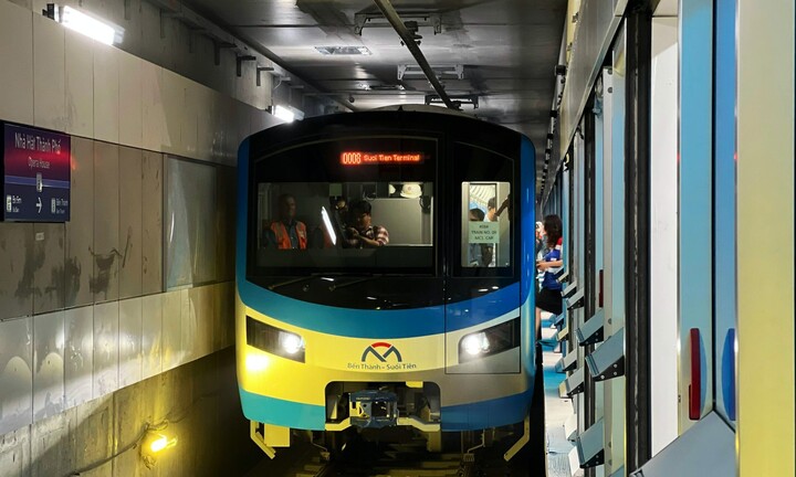 TP.HCM chốt giá vé tàu điện Metro số 1 Bến Thành - Suối Tiên