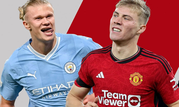 Derby Man Utd vs Man City: Ngày Hojlund so tài Haaland